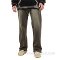 Autumn new white men's sports pants